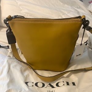 Coach 1941 duffle 20 in flax with Pewter hardware